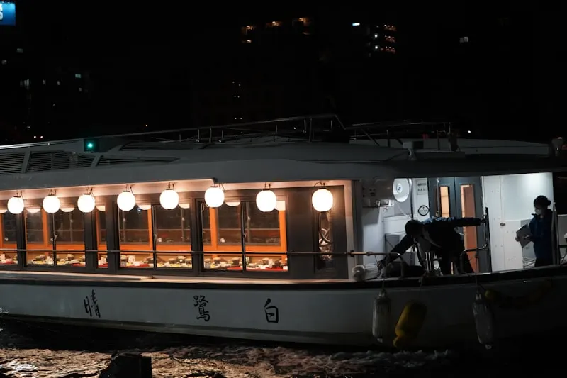 Chao Phraya River night
