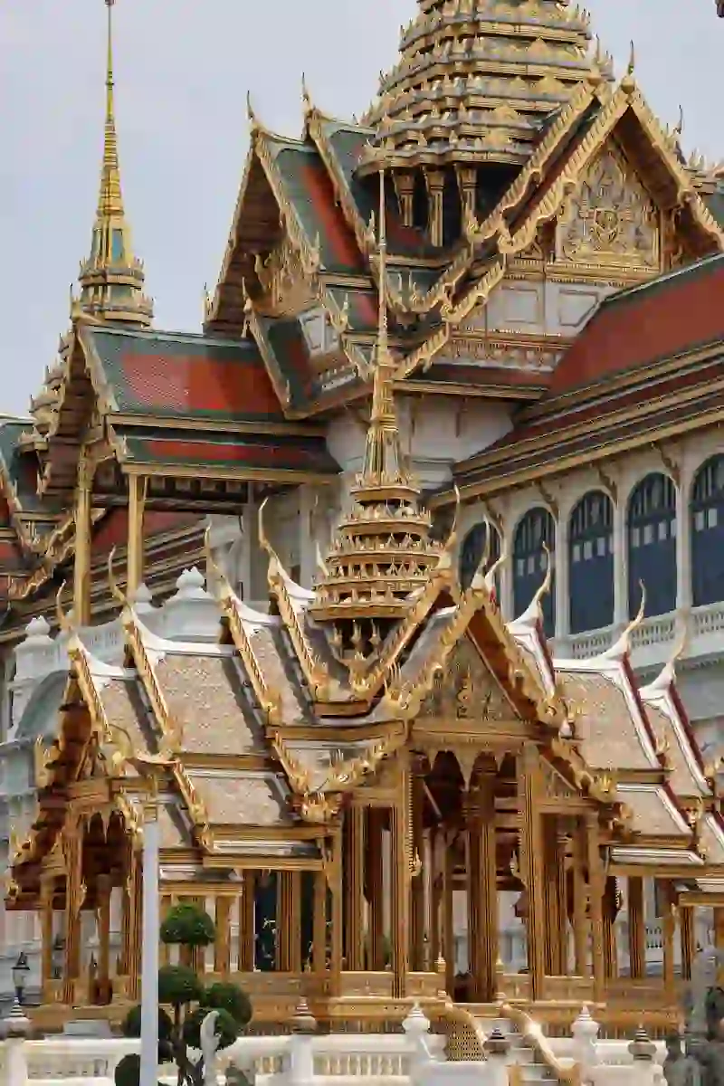 Grand Palace Bangkok golden architecture detail